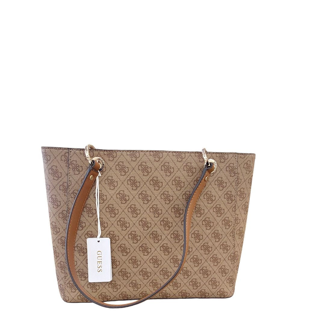 BORSA GUESS DONNA NOELLE SS787925 LATTE LOGO