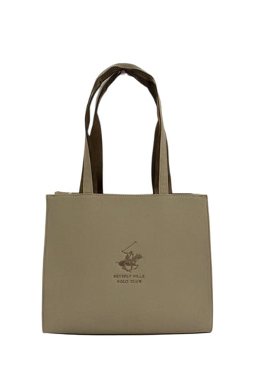 BORSA A SPALLA DONNA BEVERLY HILLS POLO CLUB BH-4550 BEIGE