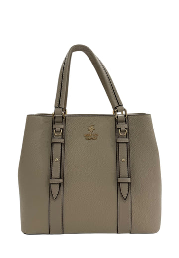 BORSA A MANO E TRACOLLA DONNA BEVERLY HILLS POLO CLUB BH-4451 BEIGE