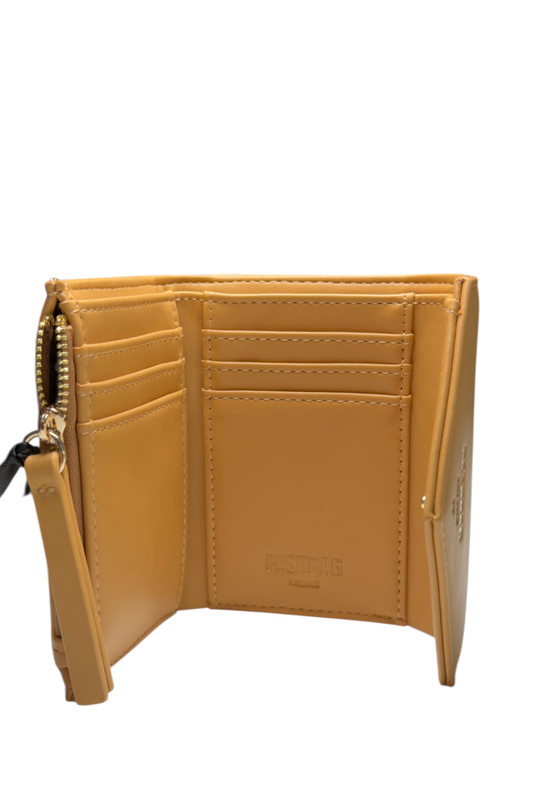PORTAFOGLIO PICCOLO DONNA PASHBAG DARBY 19756 CUOIO MIELE