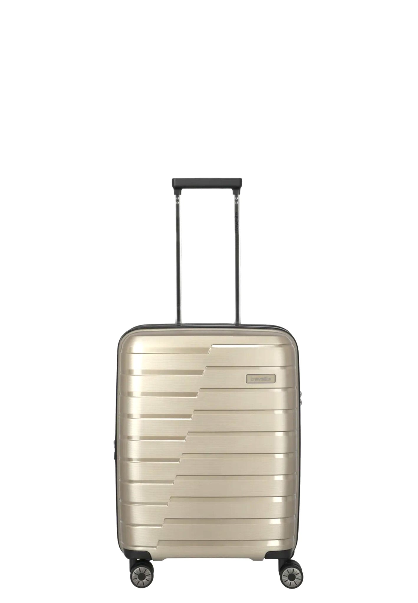 VALIGIA BAGAGLIO A MANO TRAVELITE AIR BASE 75345 CHAMPAGNE 55 CM ESPANDIBILE
