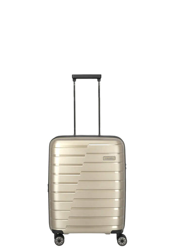 VALIGIA BAGAGLIO A MANO TRAVELITE AIR BASE 75345 CHAMPAGNE 55 CM ESPANDIBILE