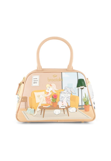 BORSA A MANO E TRACOLLA BAULETTO BRACCIALINI ALLROUND LT290 BEIGE