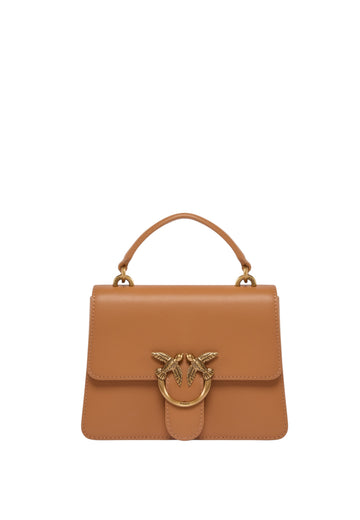 BORSA PINKO LOVE ONE TOP HANDLE MINI LIGHT 100071 A0F1 C83Q TORRONE