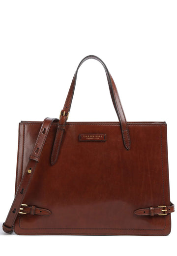 BORSA A MANO E TRACOLLA THE BRIDGE 04501601 14 MARRONE