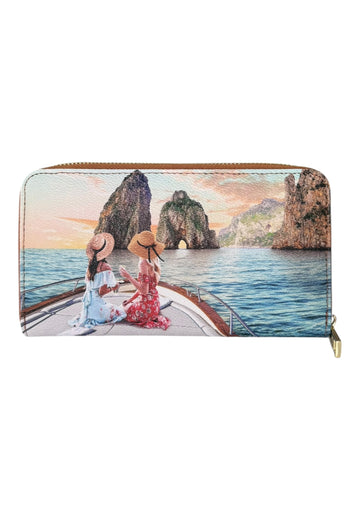 PORTAFOGLIO DONNA YNOT LUNGO YES-361S6 NAPOLI LIMITED EDITION