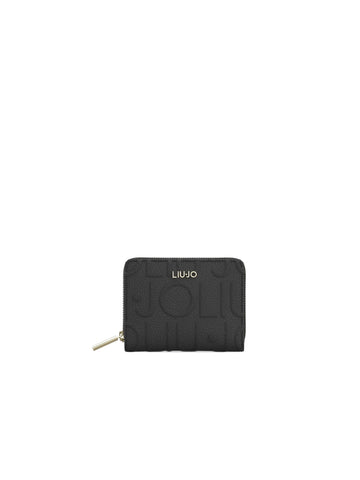 PORTAFOGLIO DONNA PICCOLO ZIP AROUND LIU-JO CALIWEN AF6156_E1139 22222 NERO