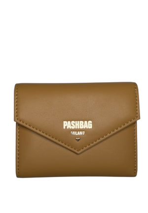 PORTAFOGLIO PICCOLO DONNA PASHBAG DARBY 19756 CUOIO MIELE