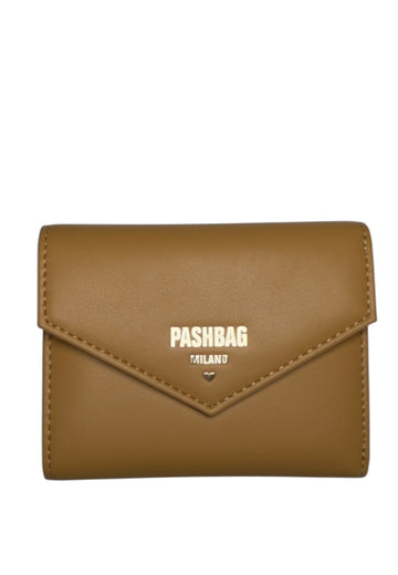 PORTAFOGLIO PICCOLO DONNA PASHBAG DARBY 19756 CUOIO MIELE