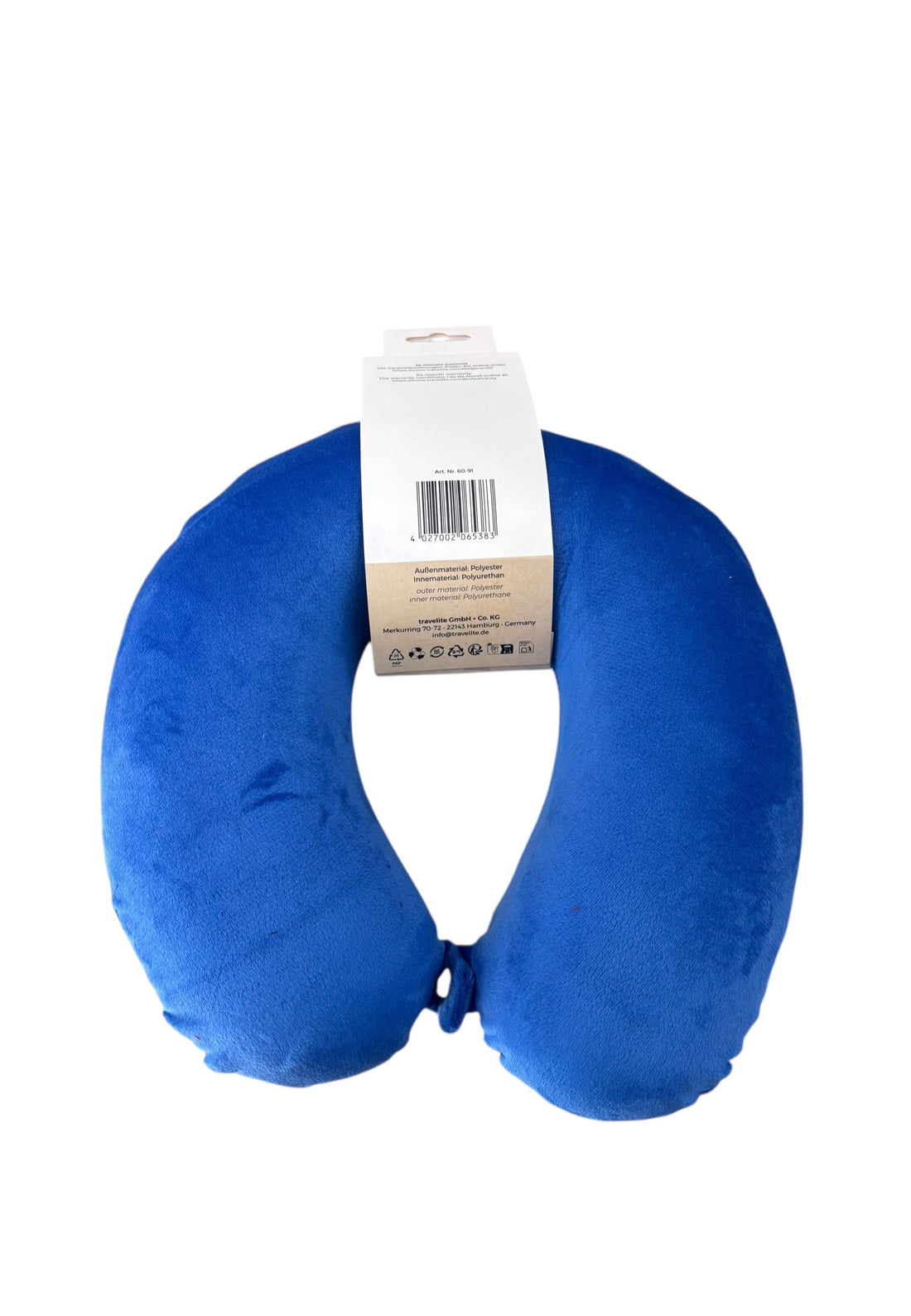 CUSCINO DA VIAGGIO TRAVELITE 60-91 AZZURRO