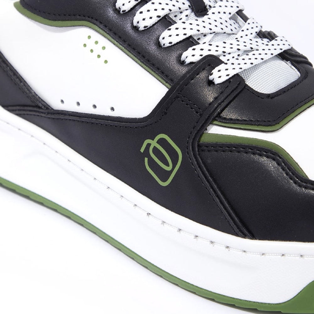 SCARPE SNEAKERS PIQUADRO  SN6171UB00 WHITE/BLACK/GREEN