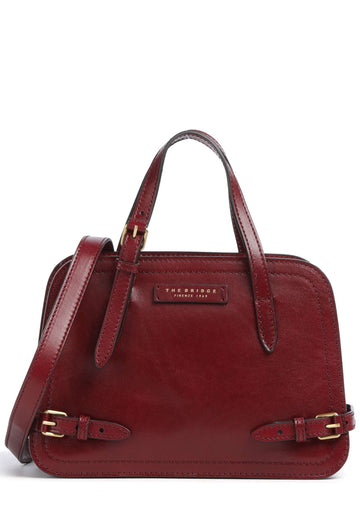 BORSA A MANO E TRACOLLA DONNA THE BRIDGE MONICA 04500601 01A VINACCIA