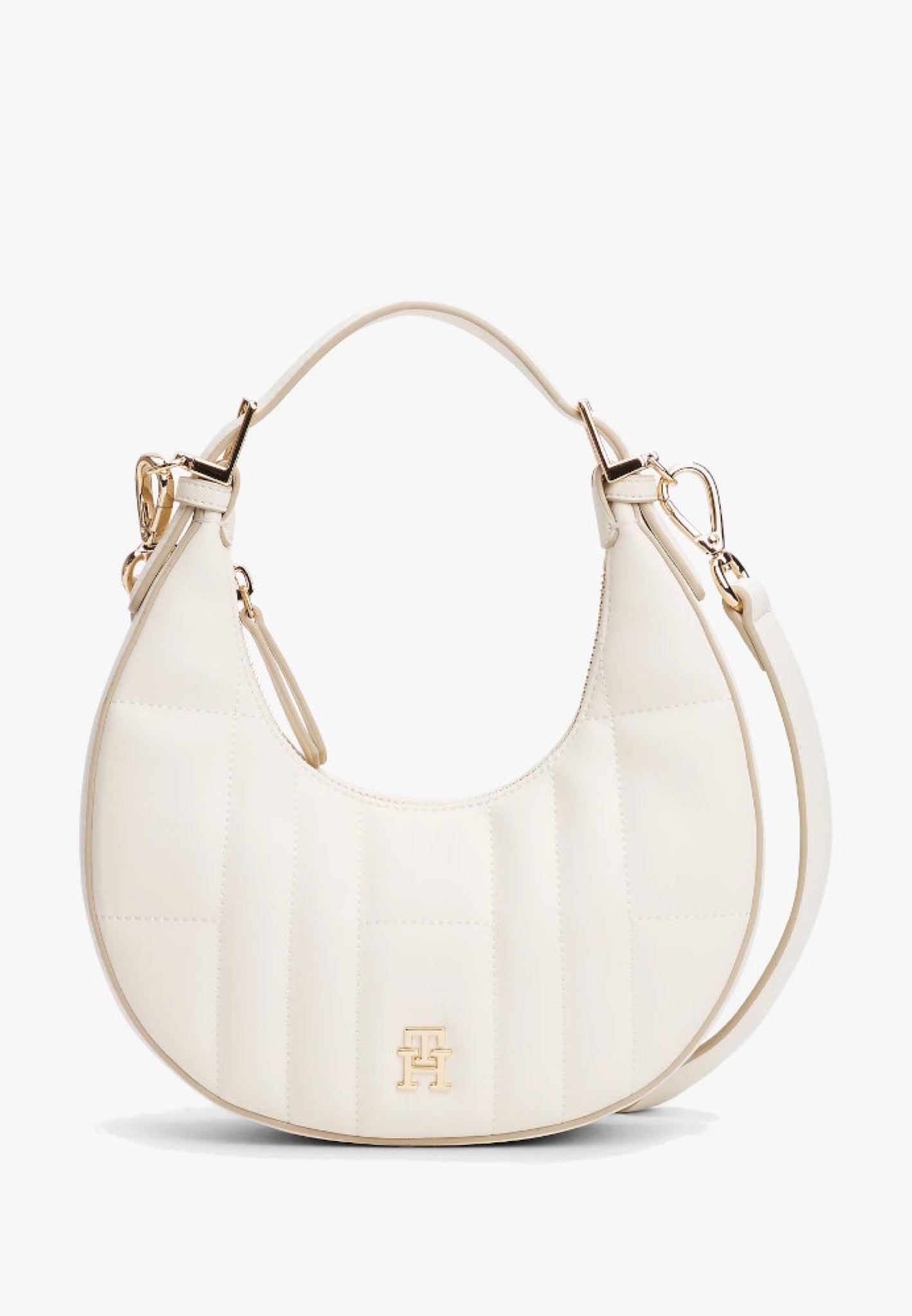 BORSA HOBO TRACOLLINA TOMMY HILFIGER AW0AW17635 Z00 BEIGE