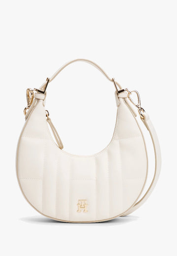 BORSA HOBO TRACOLLINA TOMMY HILFIGER AW0AW17635 Z00 BEIGE