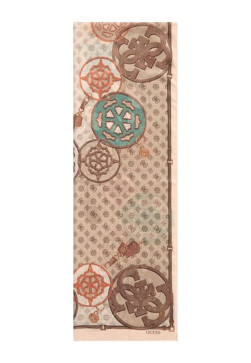 PASHMINA GUESS DONNA  AW5443POL01 OWL OFF WHITE