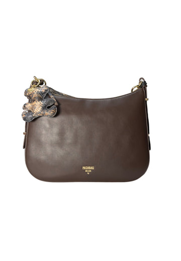 BORSA A SPALLA HOBO PASHBAG MARLEE 20245 MARRONE