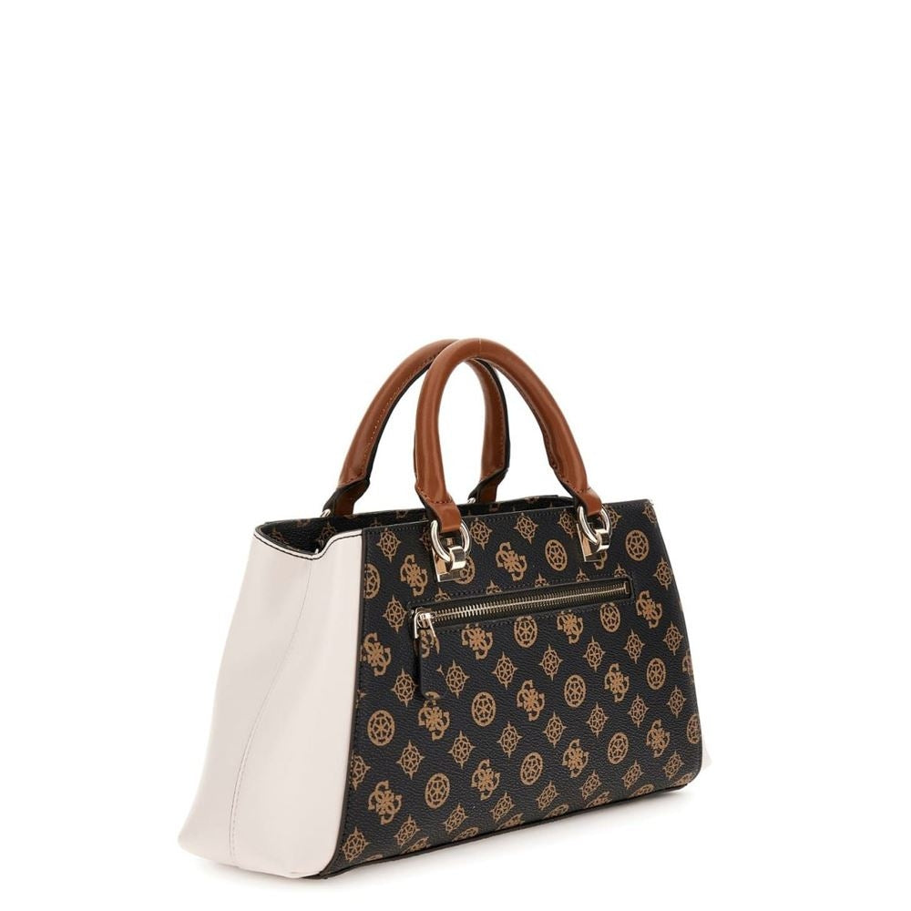 BORSA GUESS DONNA EVELUNE PC935306 MOCHA LOGO MULTI