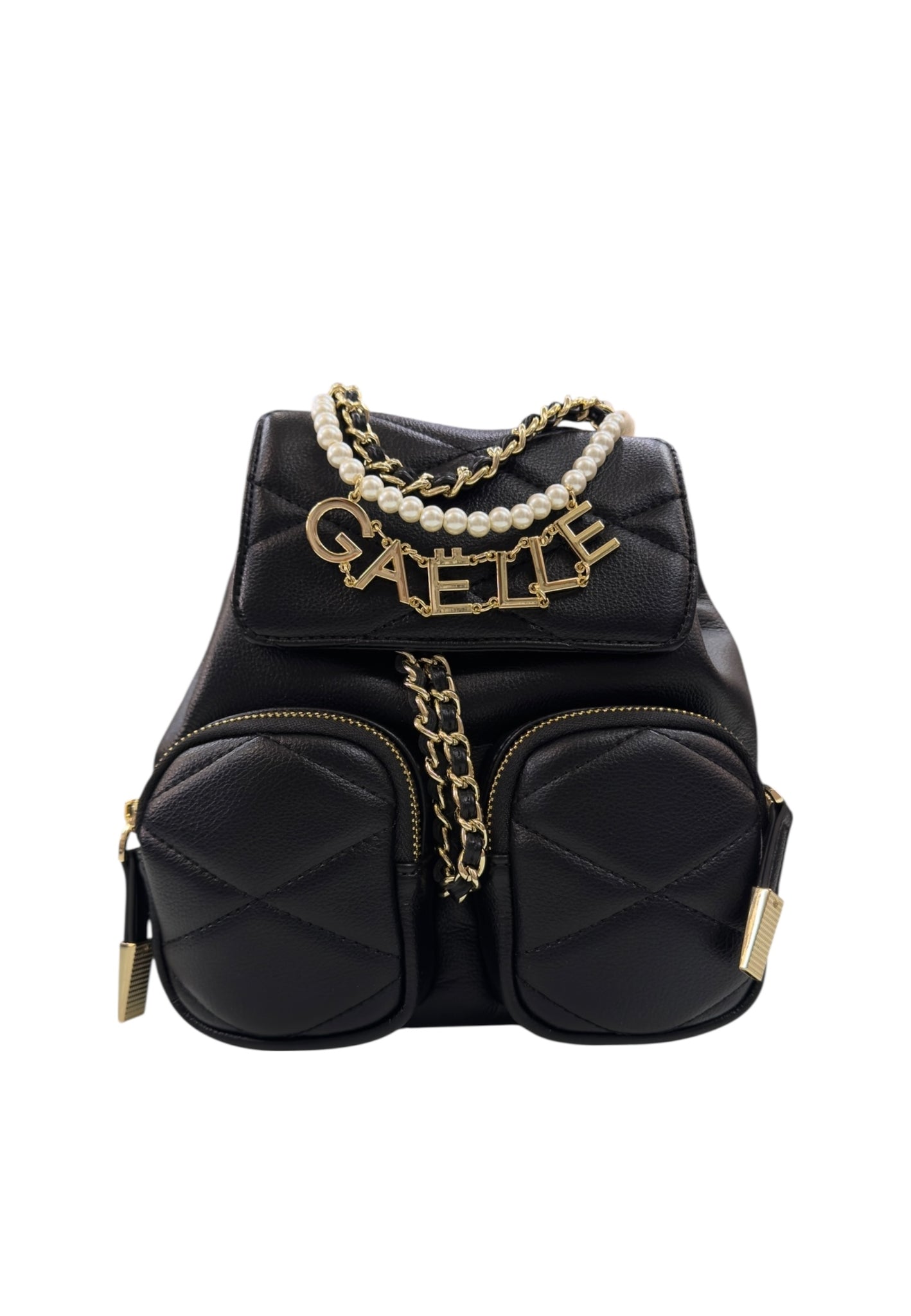 ZAINO MINI MATELASSè DONNA GAELLE GAACW02444 NERO