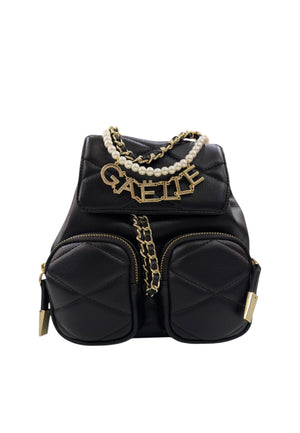ZAINO MINI MATELASSè DONNA GAELLE GAACW02444 NERO