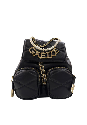 ZAINO MINI MATELASSè DONNA GAELLE GAACW02444 NERO