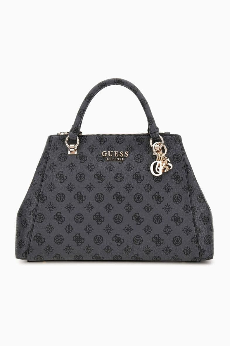 BORSA GUESS DONNA EVELUNE PG935307 CHARCOAL LOGO