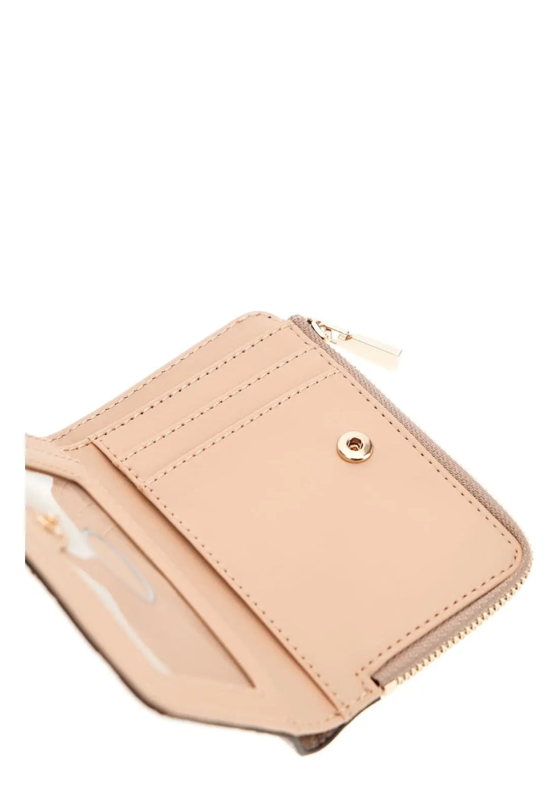 PORTAFOGLIO GUESS DONNA PICCOLO SOTTILE PHOEBE PD9665156 SIMPLY TAUPE LOGO