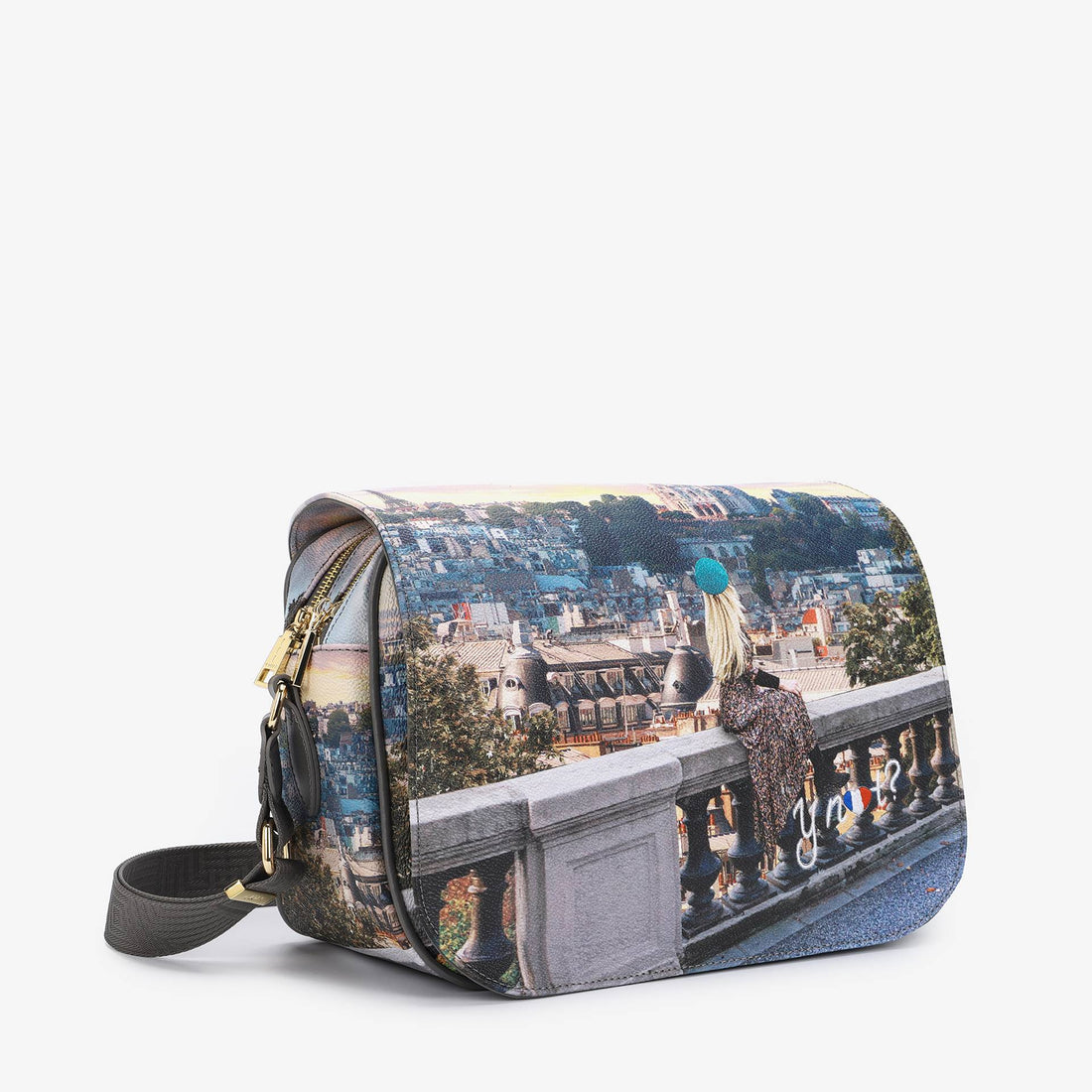 BORSA REPORTER GRANDE YNOT YES-642F5 COEUR DE PARIS