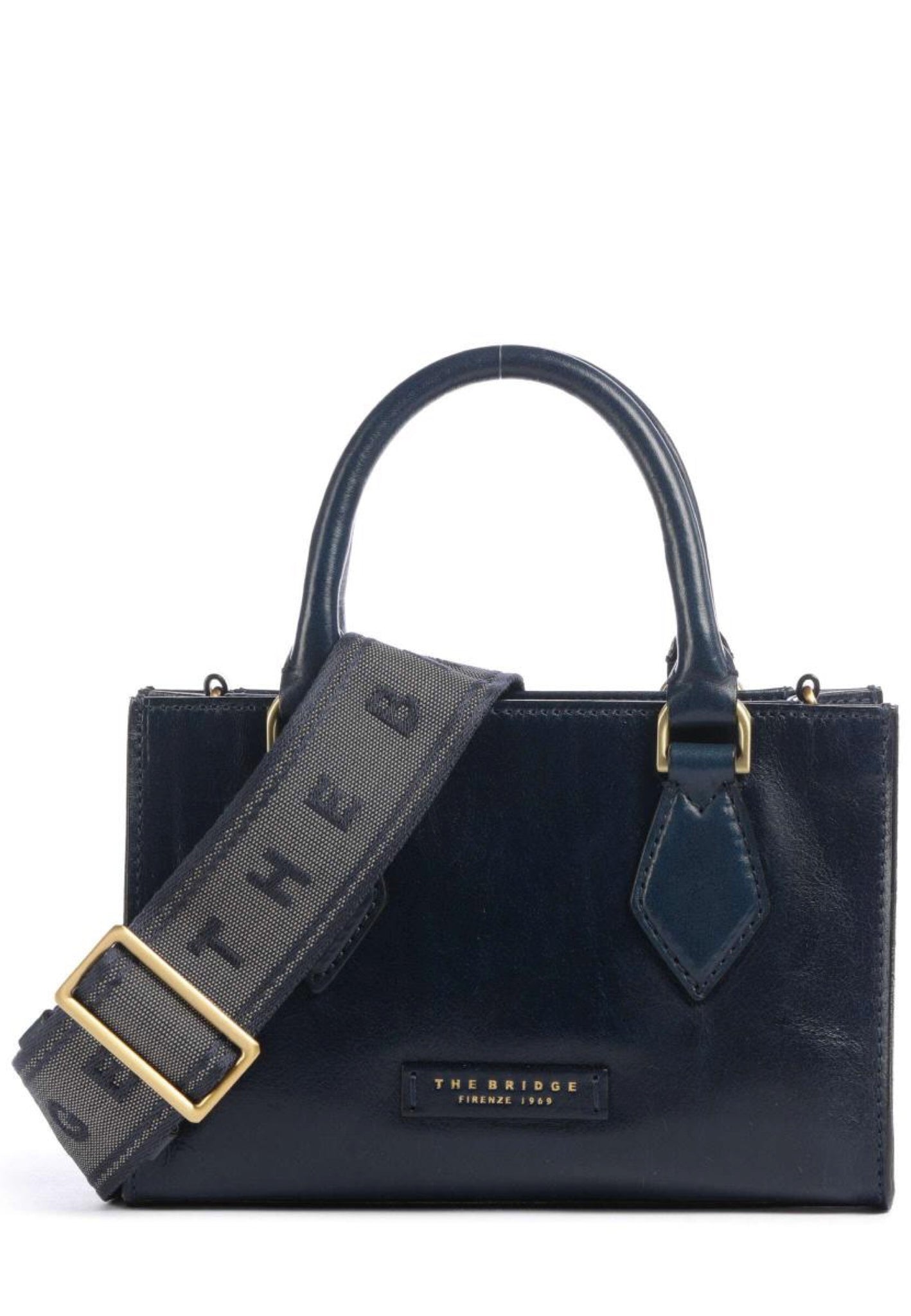 BORSA A MANO E TRACOLLA  DONNA THE BRIDGE IDA 04100501 YH BLU NAVY