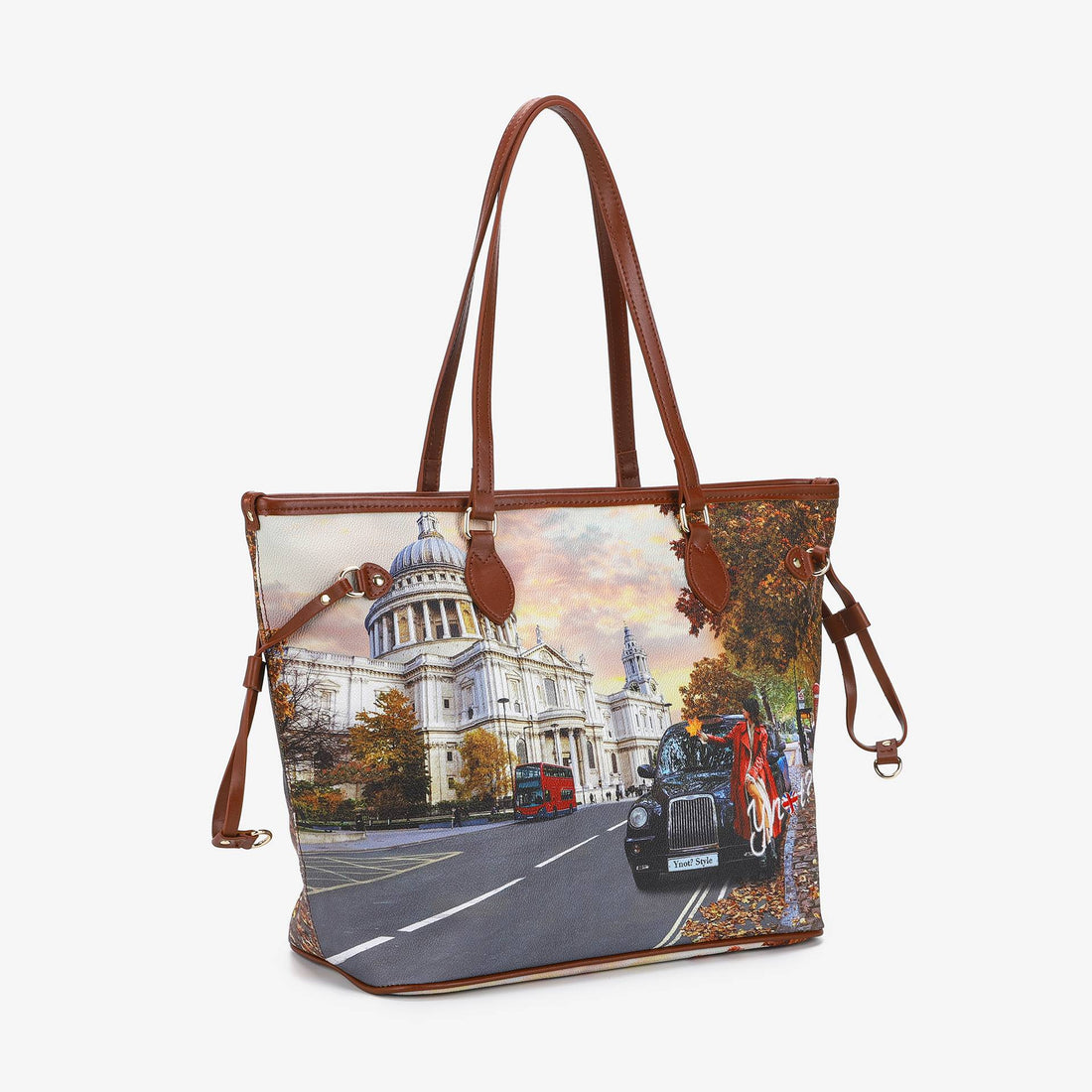 YNOT YES-319F5 LONDON TOURIST SHOPPING BAG