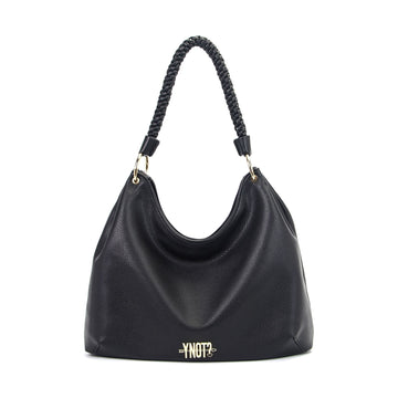 BORSA A SPALLA DONNA YNOT ZAN-003F7 BLACK