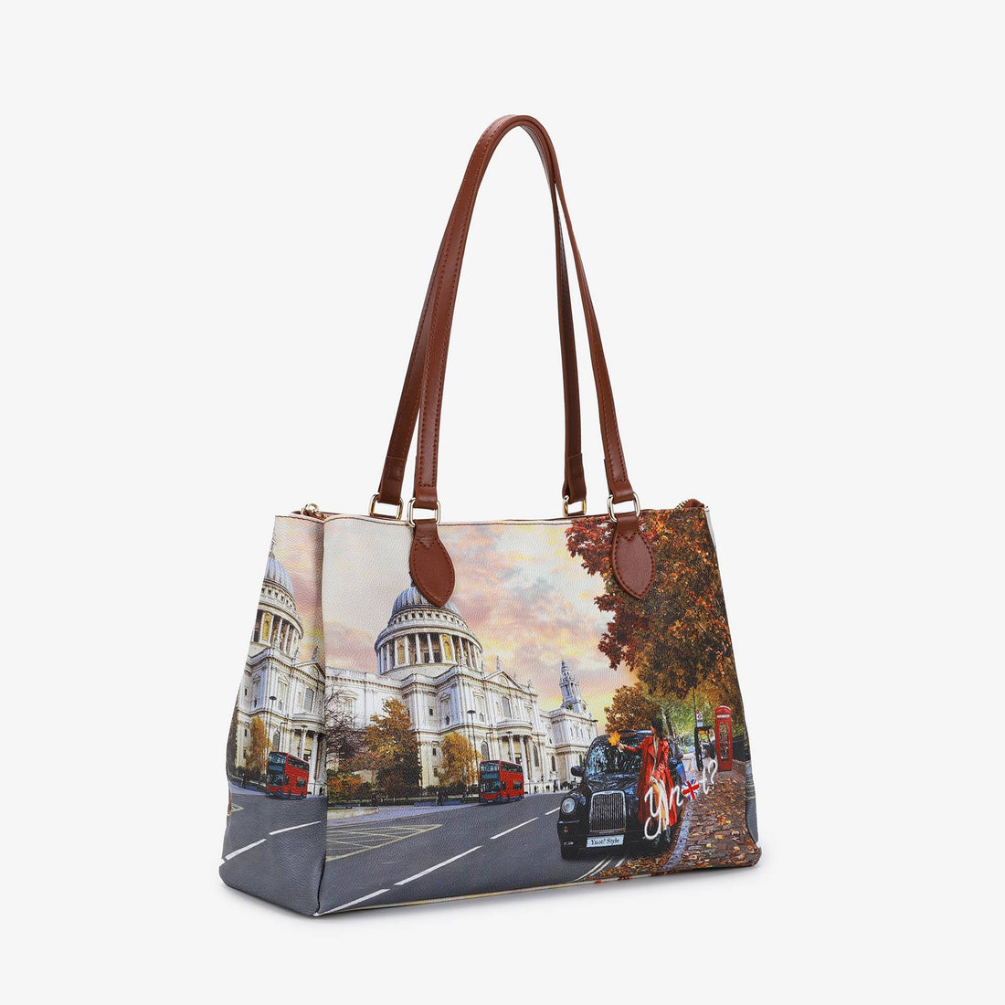 BORSA YNOT YES-594F5 LONDON TOURIST