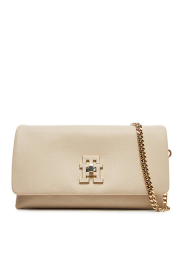 BORSA TRACOLLINA DONNA TOMMY HILFIGER AW0AW17462 ACI BEIGE