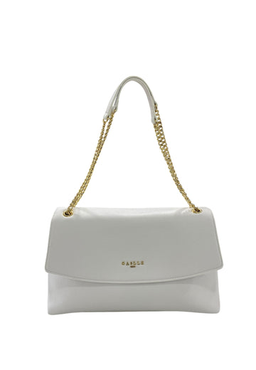 BORSA A SPALLA DONNA GAELLE GAACW03057 BIANCO