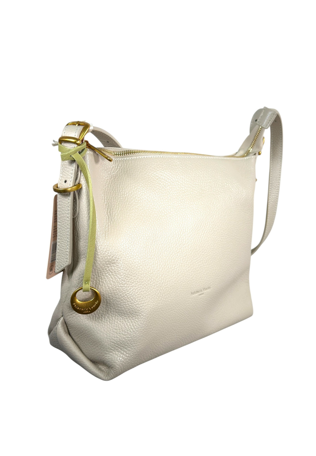 BORSA A TRACOLLA IN PELLE PELLETTERIA VENETA D26124 BEIGE
