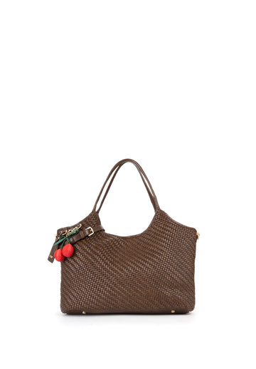 BORSA A SPALLA DONNA V°73 ZELDA 73BS90601 MORO
