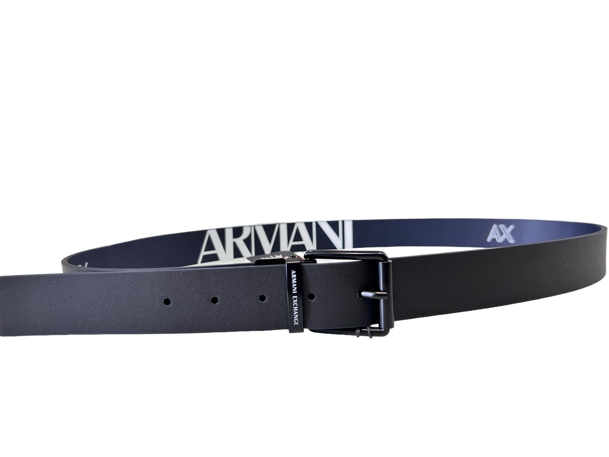 ARMANI EXCHANGE REVERSIBLE MEN'S BELT 951404 4R860 03739 NAVY-BLACK