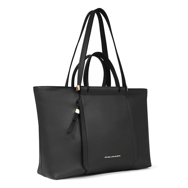 BORSA DONNA PIQUADRO LAVORO BD3336W92 NERO