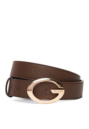CINTURA GUESS DONNA BW9306P5430 CIOCCOLATO