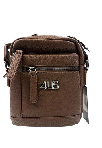 BORSELLO TRASVERSALE UOMO PACIOTTI 4US 10507 MARRONE