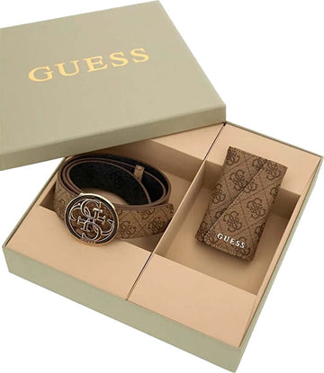 BOX PORTACHIAVI + CINTURA GUESS DONNA GFBOXWP4304 LTM