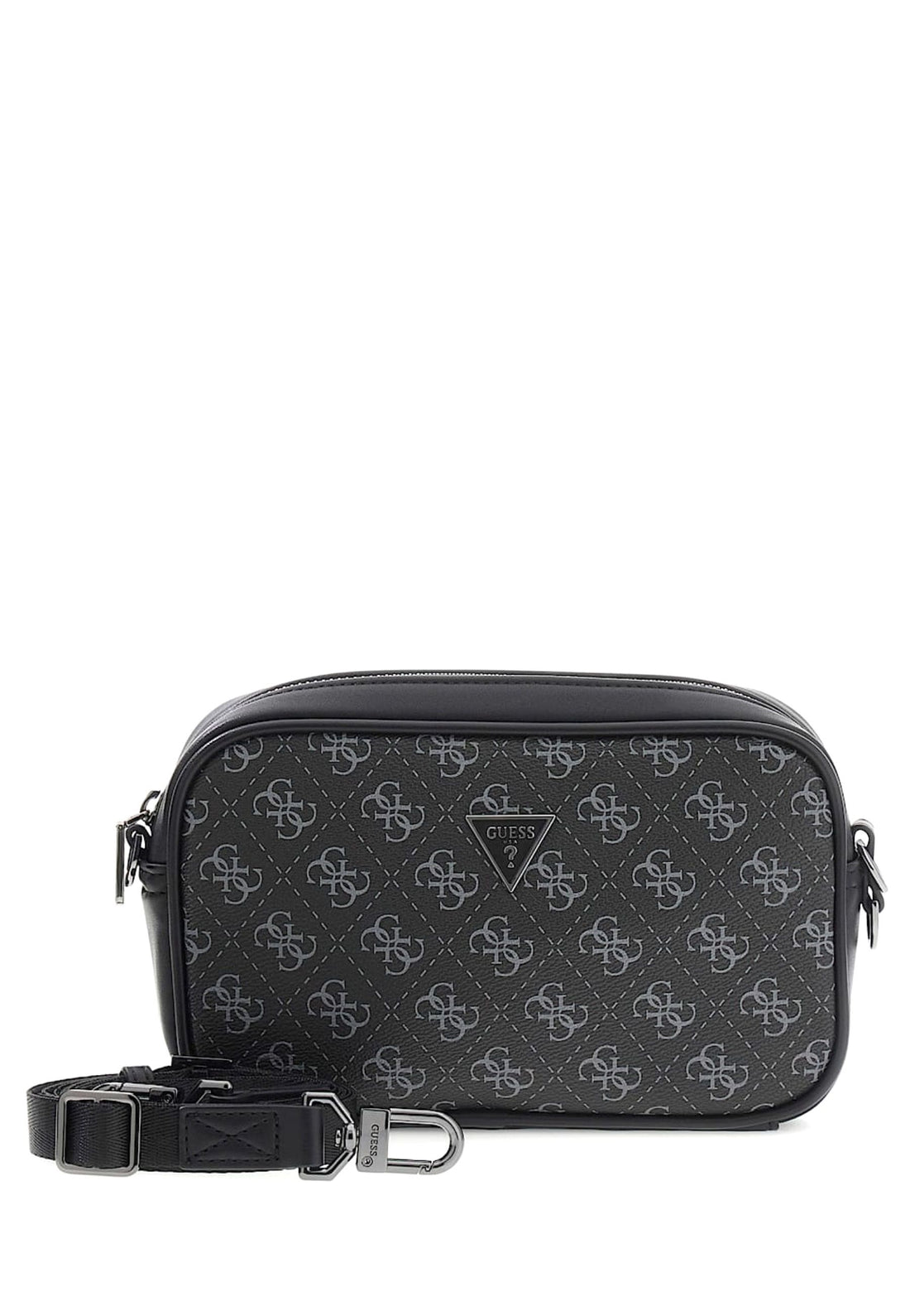 POCHETTE DA POLSO-BORSELLO TRASVERSALE UOMO GUESS HMMILOP6150 DARK BLACK