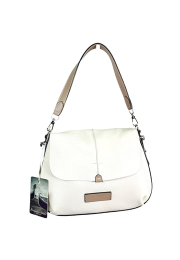 BORSA A SPALLA E TRACOLLA DONNA PELLETTERIA VENETA V26513 BEIGE