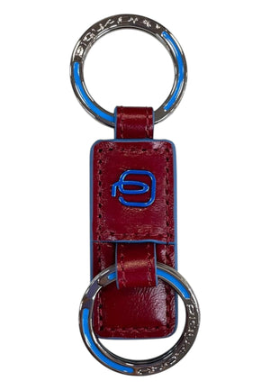 PORTACHIAVI A DUE ANELLI PIQUADRO PC6863B2 ROSSO
