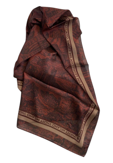 FOULARD DONNA YNOT RETTANGOLARE FLD-180F6 RED