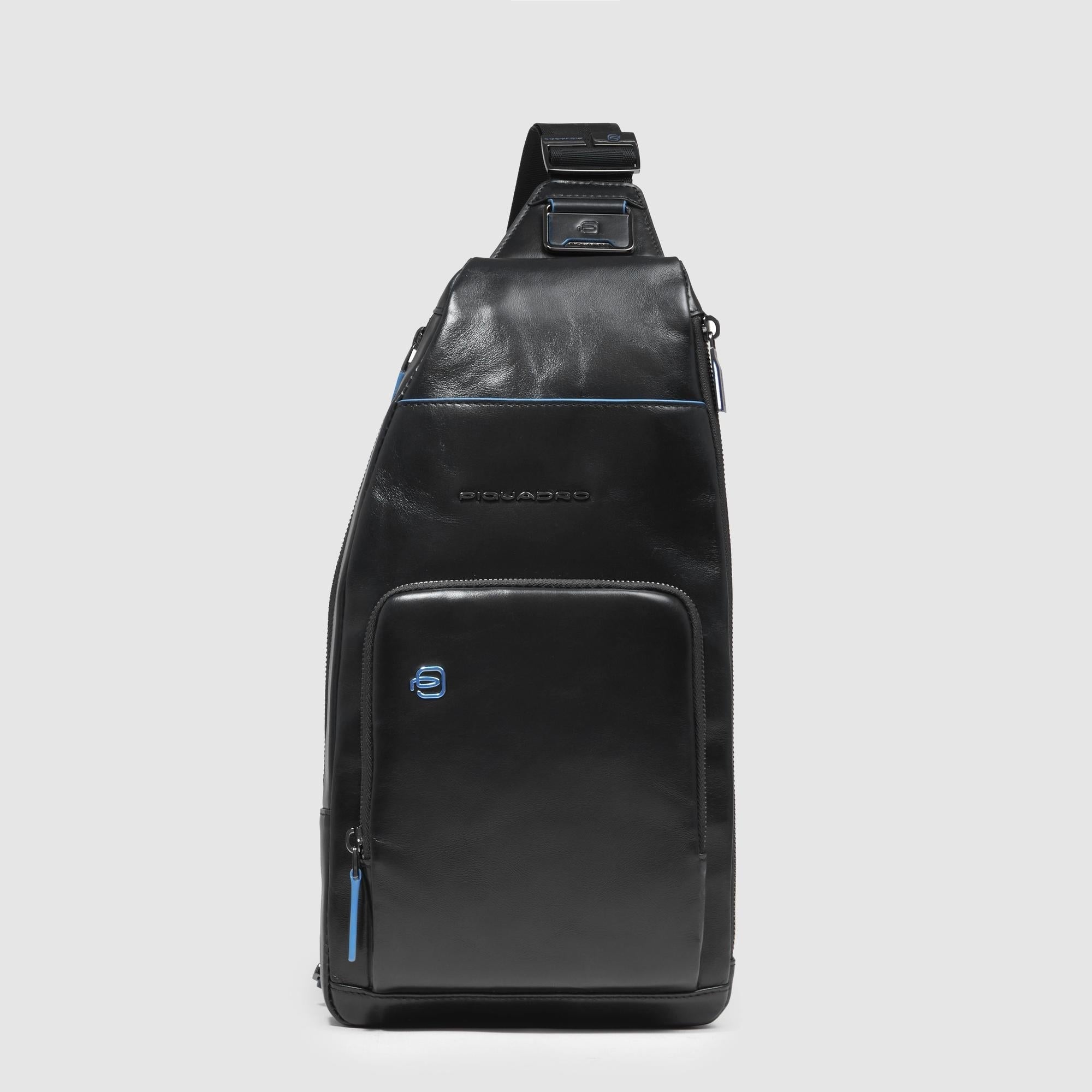 ZAINO MONOSPALLA PIQUADRO BLUE SQUARE CA5577B2 NERO