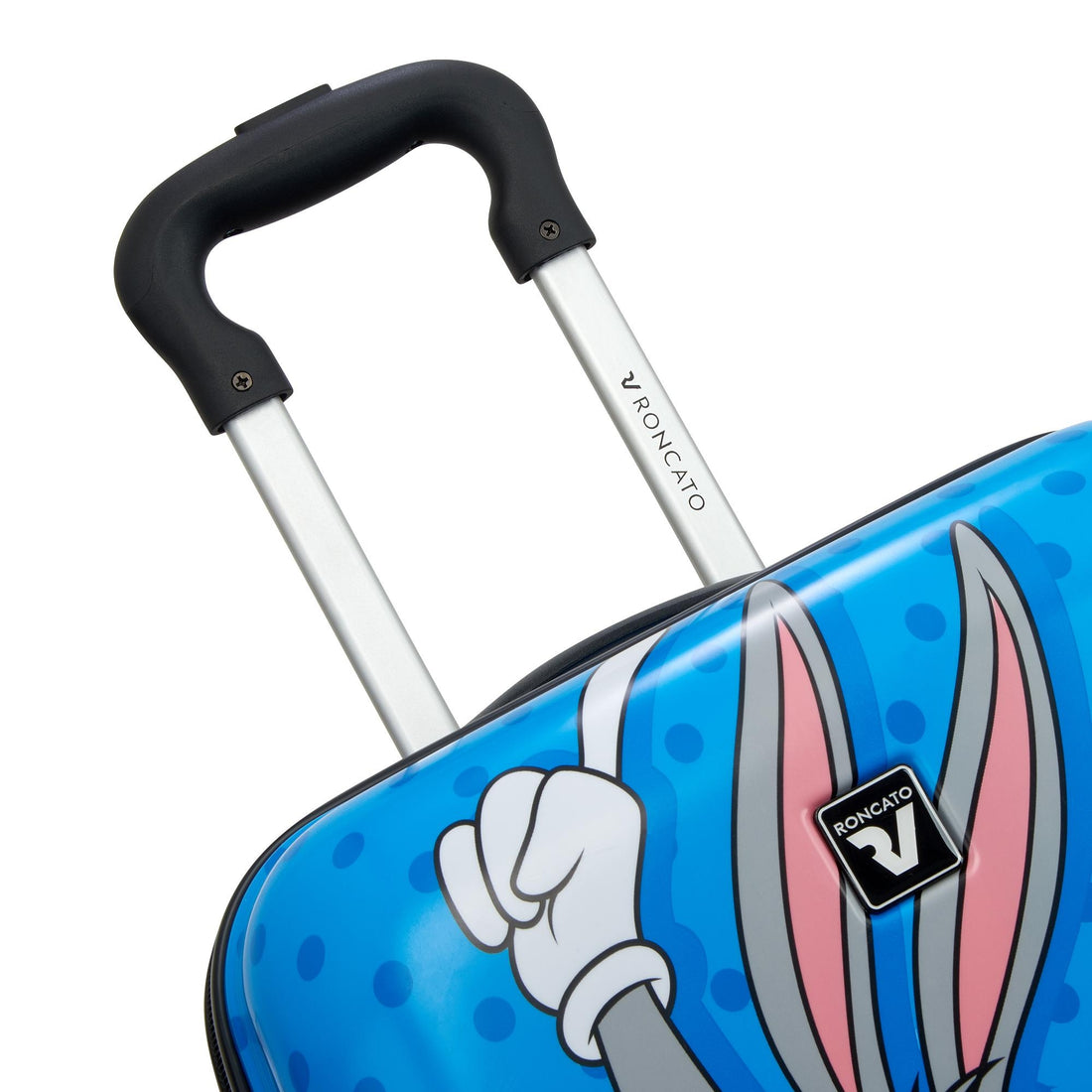 VALIGIA TROLLEY BAMBINI BAGAGLIO A MANO RONCATO LOONEY TUNES 44101258 BUGS BUNNY DENIM