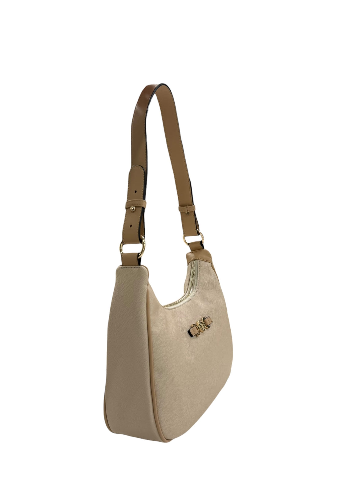 BORSA A SPALLA DONNA BEVERLY HILLS POLO CLUB BH-4533 BEIGE
