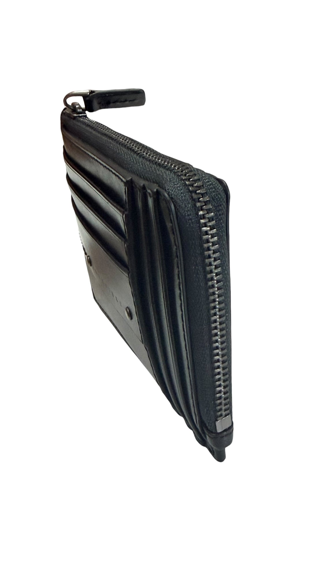 PORTAFOGLIO UOMO THE BRIDGE BUSTINA CON ZIP 01310601 7R NERO