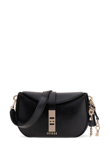 BORSA A SPALLA DONNA GUESS BROOKE BG989718 BLACK