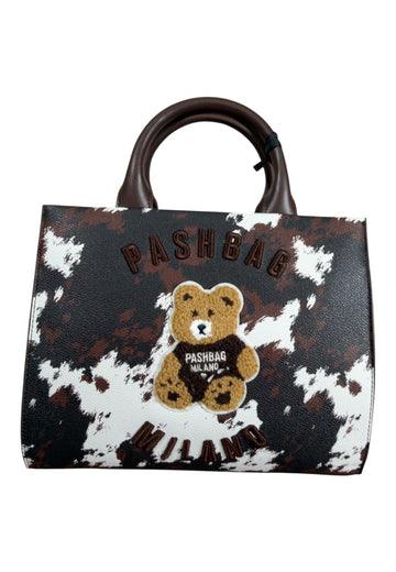 BORSA A MANO E TRACOLLA PASHBAG MARGE 20132 SHEPHERD COW
